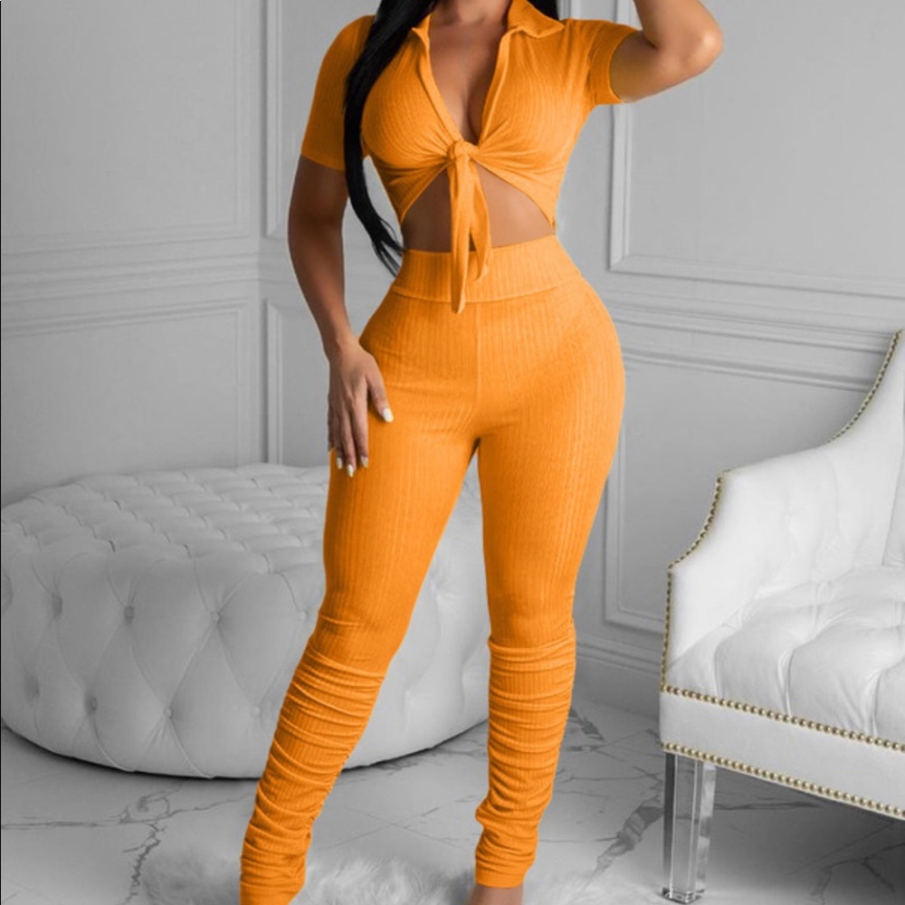 Two Piece Pants Set